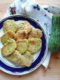 Zucchini and Scamorza Fritters