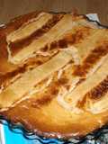Tarta rústica de ricota y mascarpone