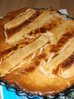 Foto principal de Tarta rústica de ricota y mascarpone