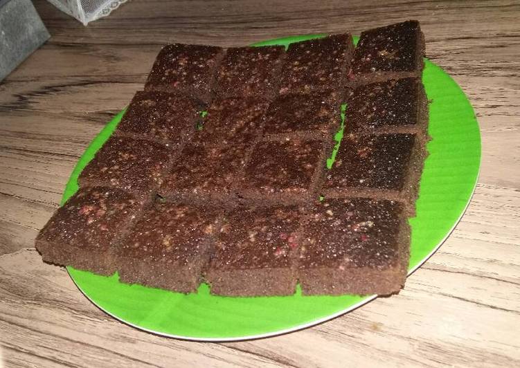Resep Brownies fudge with sprinkle on top, Bikin Ngiler