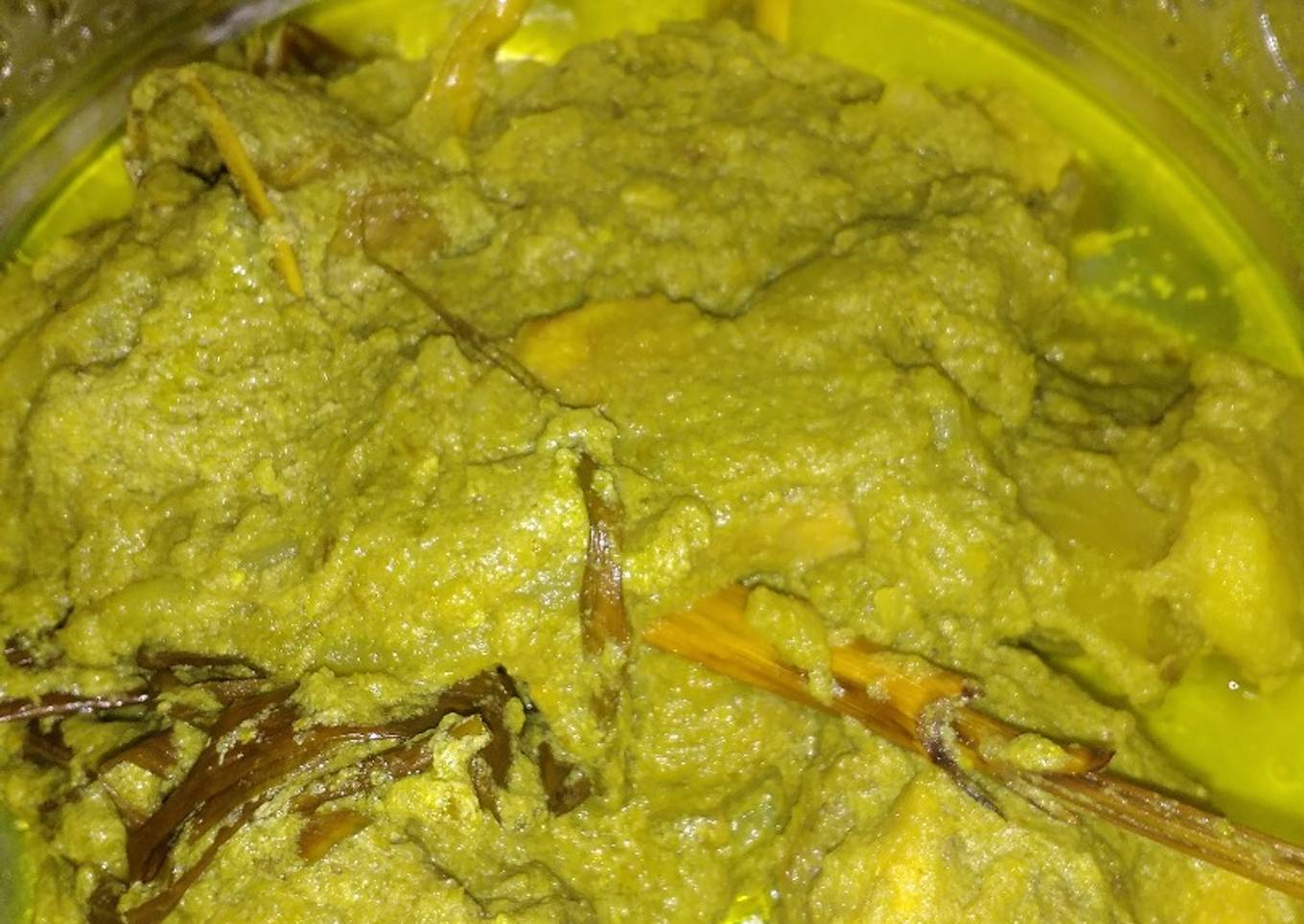 Ayam gulai masin (ayam singgang)