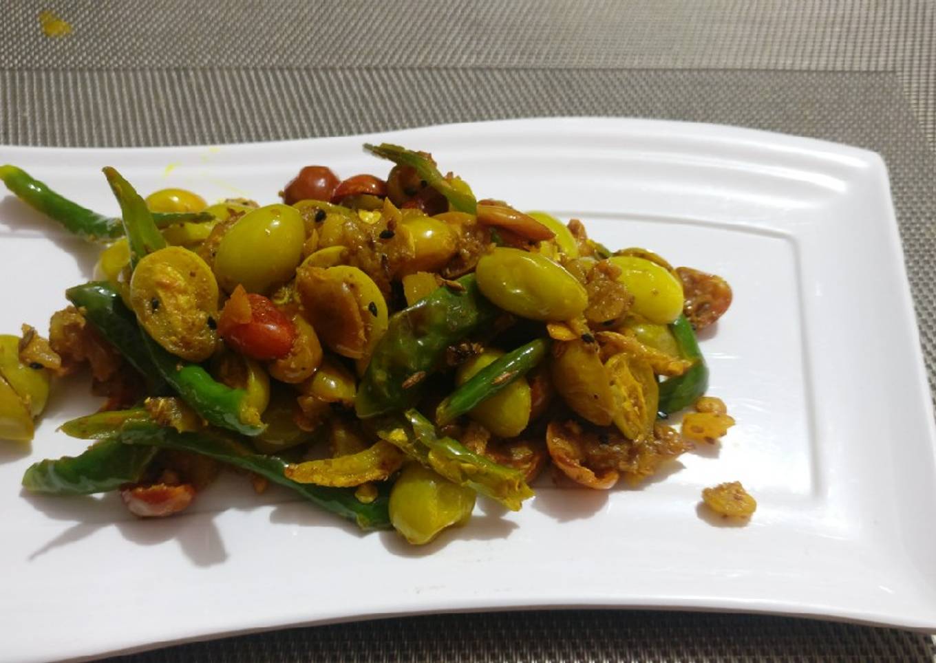 Karonde ki sabji