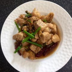 A picture of Pork rice wine stew.