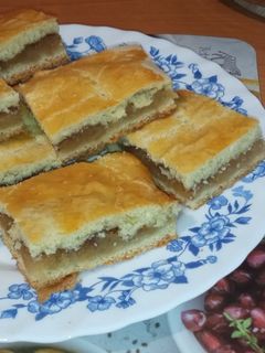 Almás lepény recept fotója