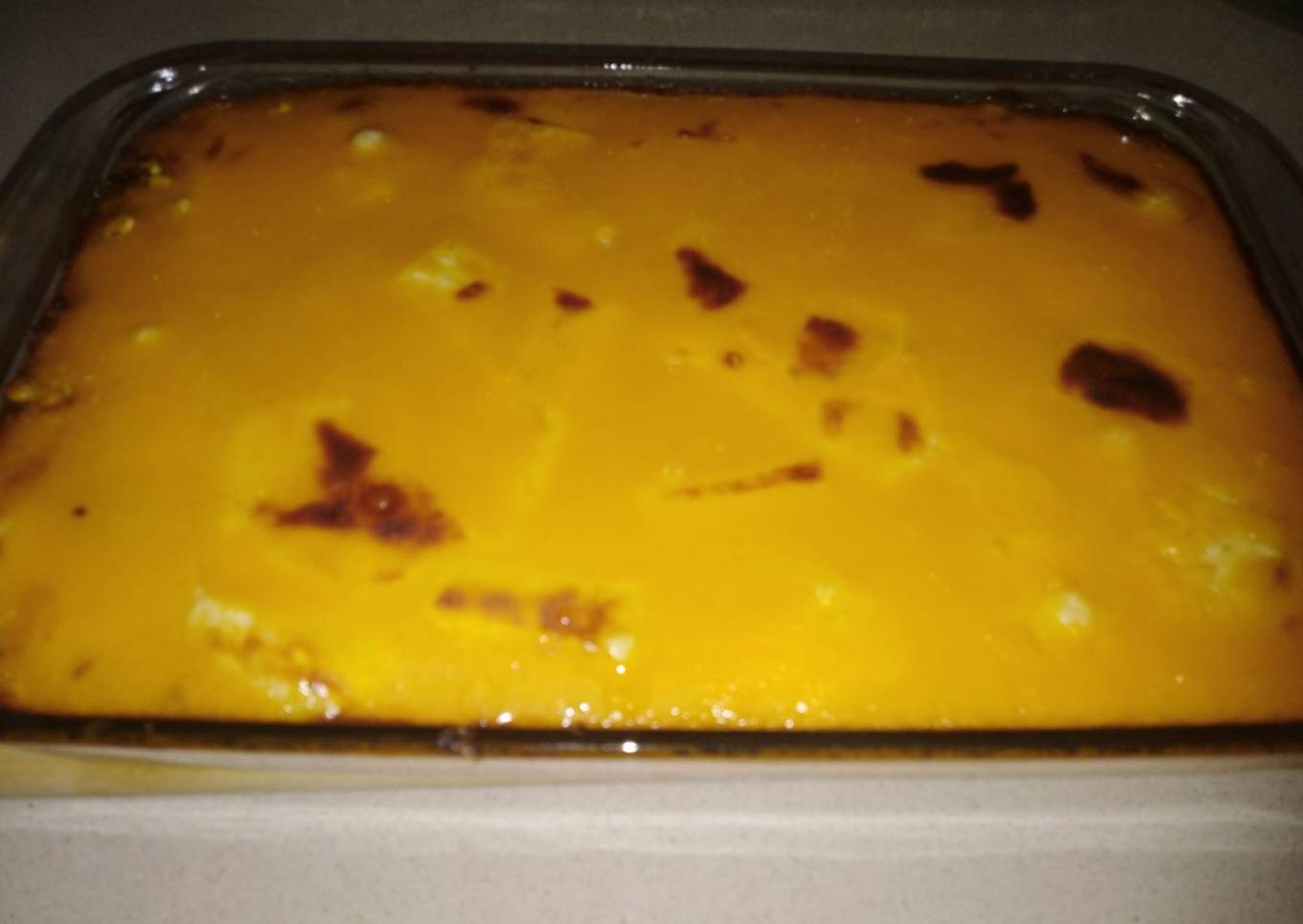 Pastel de calabaza y choclo