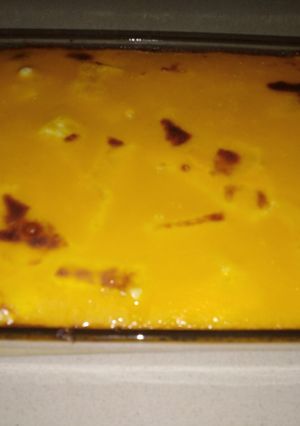 Una foto de Pastel de calabaza y choclo