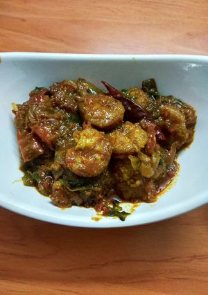 A picture of Spicy masala prawn.