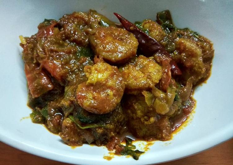 Spicy masala prawn