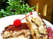 Gambar egg drop tiramisu