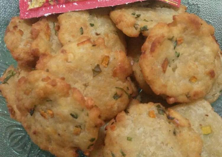 Cireng ayam sayur