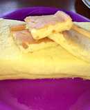 Postre de queso crema súper esponjoso se desase en la boca