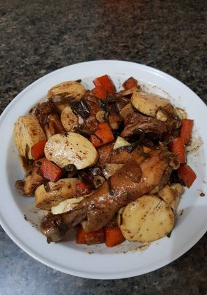 Foto resep Ayam lada hitam