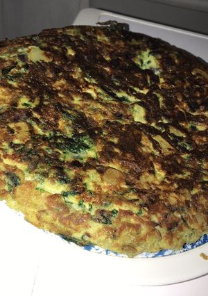 Una foto de Tortilla de espinaca