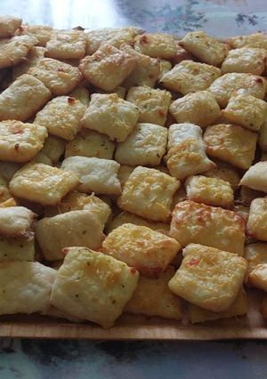 Sós sütemény recept fotója
