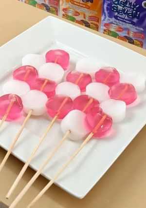 Foto resep Sate Jelly Merah Putih