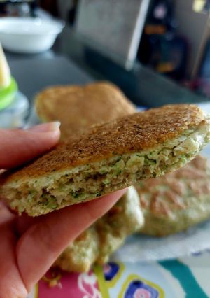 Una foto de Pan de brocoli esponjoso