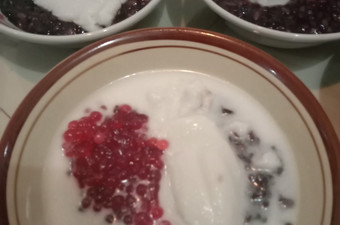 Resep Bubur 3 Warna (Ketan Hitam, Mutiara dan Sumsum) Untuk Jualan