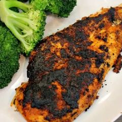 A picture of The best blackened chicken.