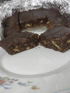A picture of Chocolate tiffin.