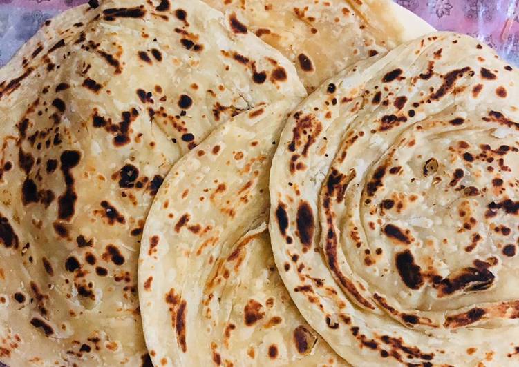 Recipe of Super Quick Lachha paratha