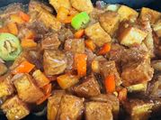 A picture of crispy tofu