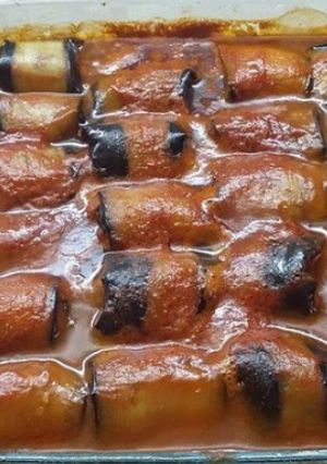 صورة لوصفة صينية كفتة بالباذنجان