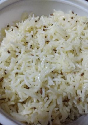 A picture of Jeera Rice.