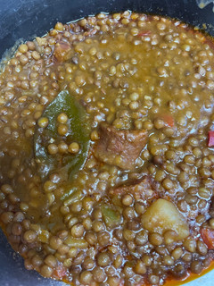 Una foto de Lentejas con chorizo Olla GM