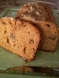 Budín de dulce de leche y nueces