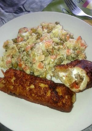 Foto principal de Flamenquines vegetarianos
