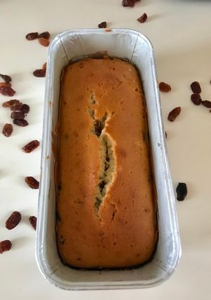 Φωτογραφία της συνταγής Κέικ με σταφίδες και κονιάκ