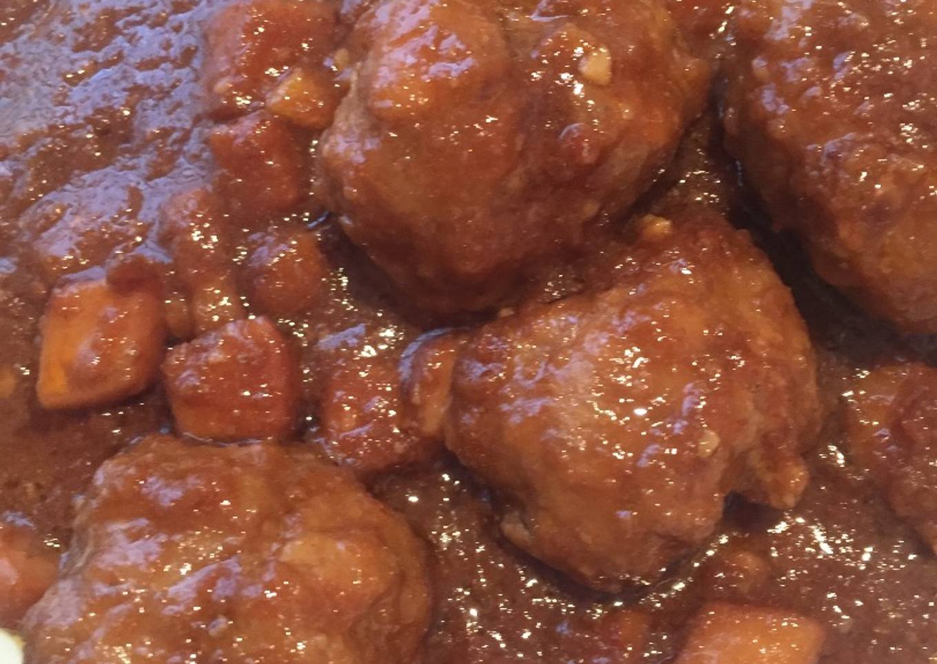 Albóndigas con sepia