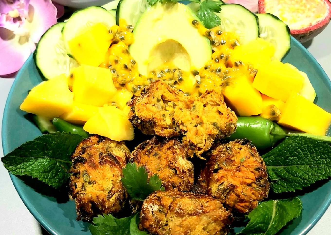 Accras de patate douce