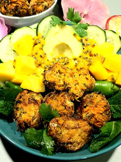 Une photo de Accras de patate douce