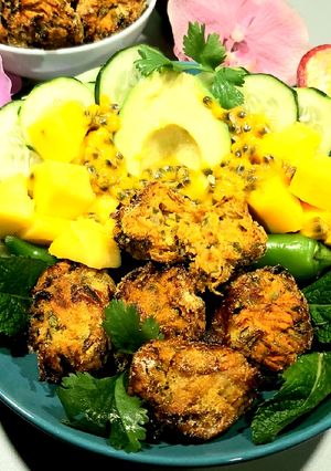 Une photo de Accras de patate douce