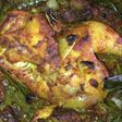 Ayam panggang betutu (oven)