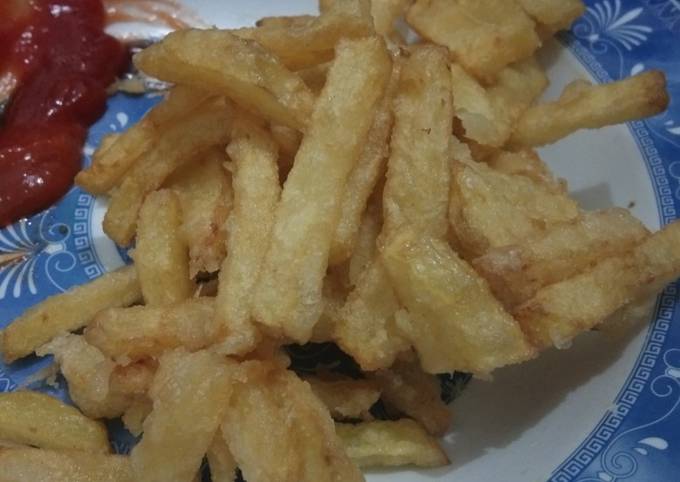 Ternyata ini loh! Resep praktis memasak Kentang goreng krispi tanpa ribet yang enak