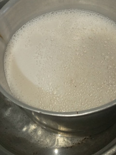 Una foto de Leche de coco hecho en casa