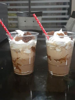 Una foto de Frapuchino casero