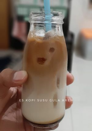 Foto resep Es Kopi Susu Gula Aren