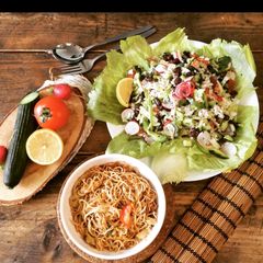 A picture of Risotto Rice Bean Salad.