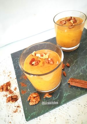 A picture of Roasted Pumpkin Spice Smoothie.
