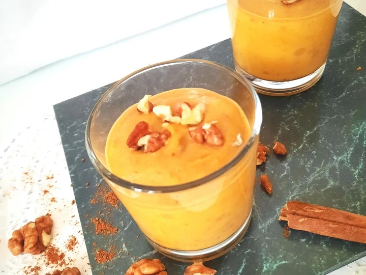 Easy Way Make Recipe Roasted Pumpkin Spice Smoothie that is  Makes Drooling, Addictive}
