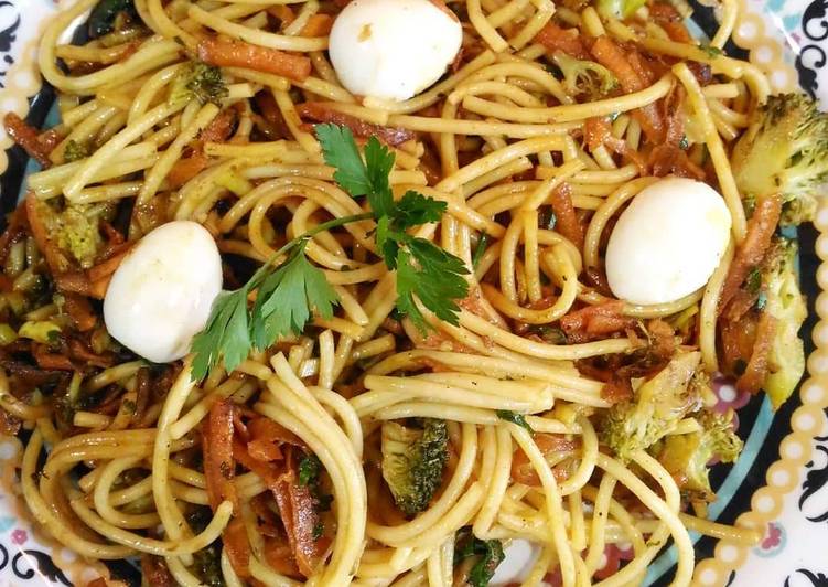 Yakisoba sem glúten - Tudogosreceitas