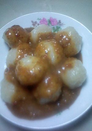 Foto resep Cilok bumbu pecel