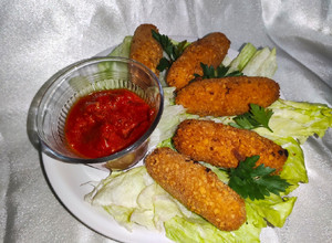 Una foto de Croquetas de jamón serrano
