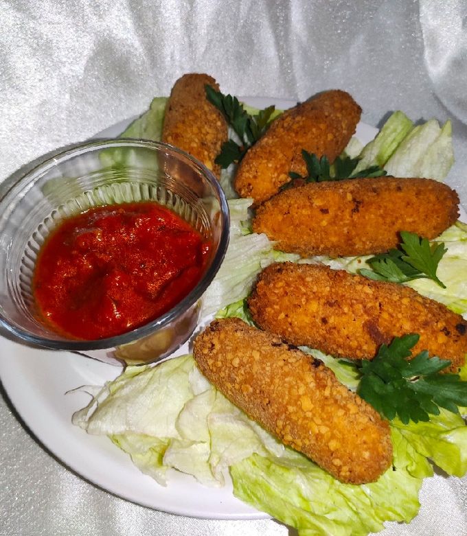 Una foto de Croquetas de jamón serrano