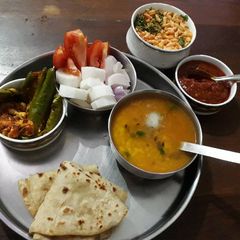 Urad Chane Ki Dal (Thali) A picture of Urad Chane Ki Dal (Thali).