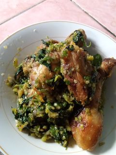 Foto resep Ayam Goreng sambel hijau kemangi