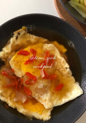 Foto resep Kuah Telur Ceplok
